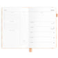 Fox & Fallow 2025 A5 Horizontal Planner - Salmon Check